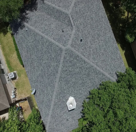 Example of Asphalt Roof Construction Performed by Live Oak Roofing in Universal City, Texas
