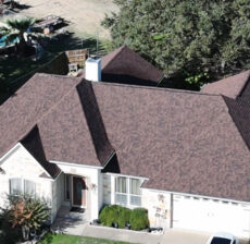Example of Asphalt Roof Construction Performed by Live Oak Roofing in Canyon Lake, Texas