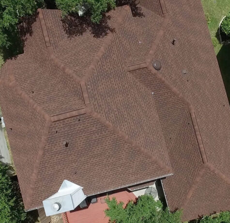 Example of Asphalt Roof Construction Performed by Live Oak Roofing in Cibolo, Texas