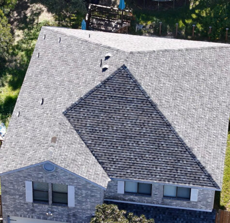 Example of Asphalt Roof Construction Performed by Live Oak Roofing in Schertz, Texas