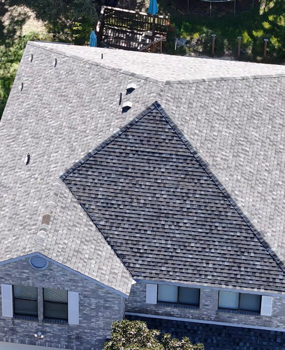 Example of Asphalt Roof Construction Performed by Live Oak Roofing in Schertz, Texas