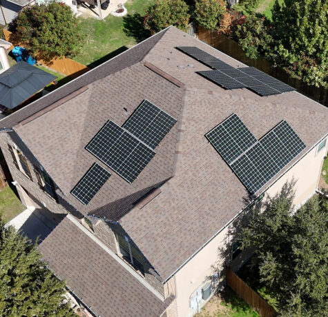 Example of Asphalt Roof Construction Performed by Live Oak Roofing in Live Oak, Texas