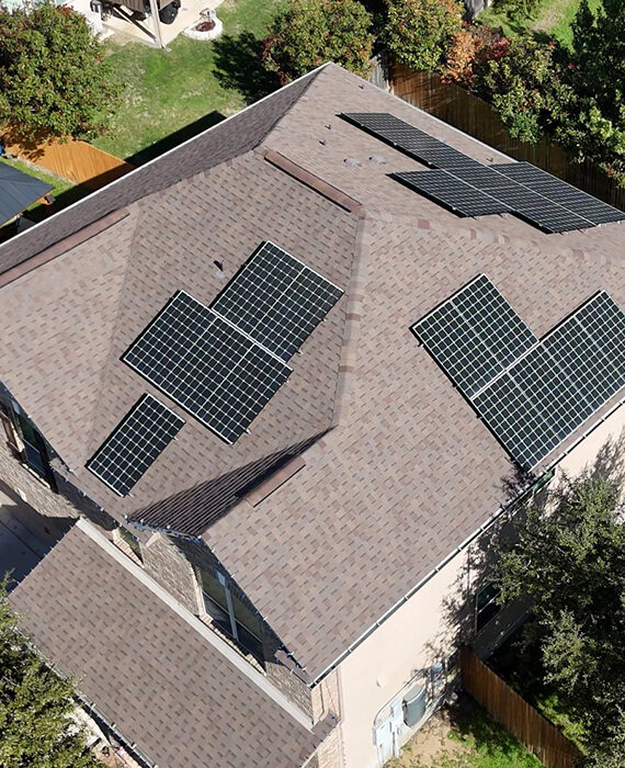 Example of Asphalt Roof Construction Performed by Live Oak Roofing in Live Oak, Texas
