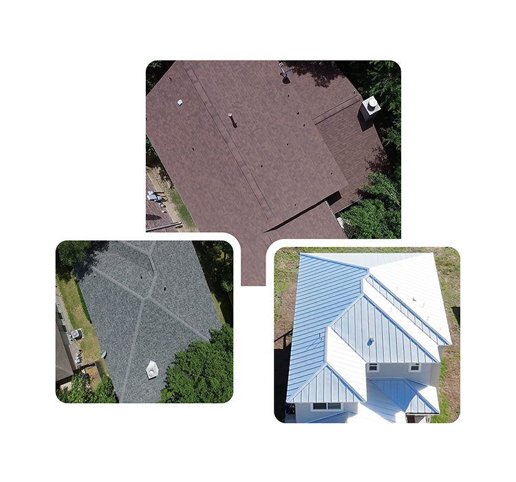 Live Oak Roofing Work Examples