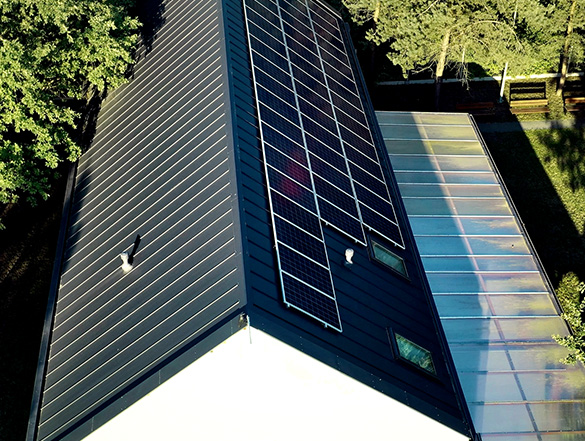 Live Oak Roofing Metal Roof Example