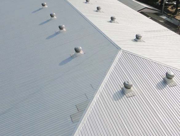 Example of Metal Roof Construction